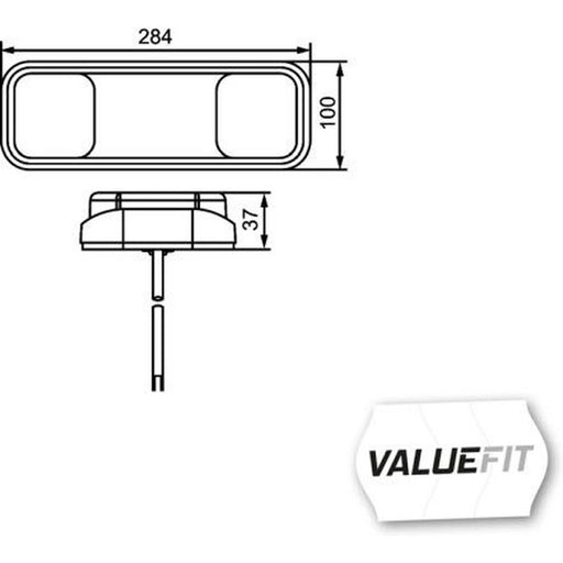Hella Tail Light / Lamp LED Right 2VP 357 018-001