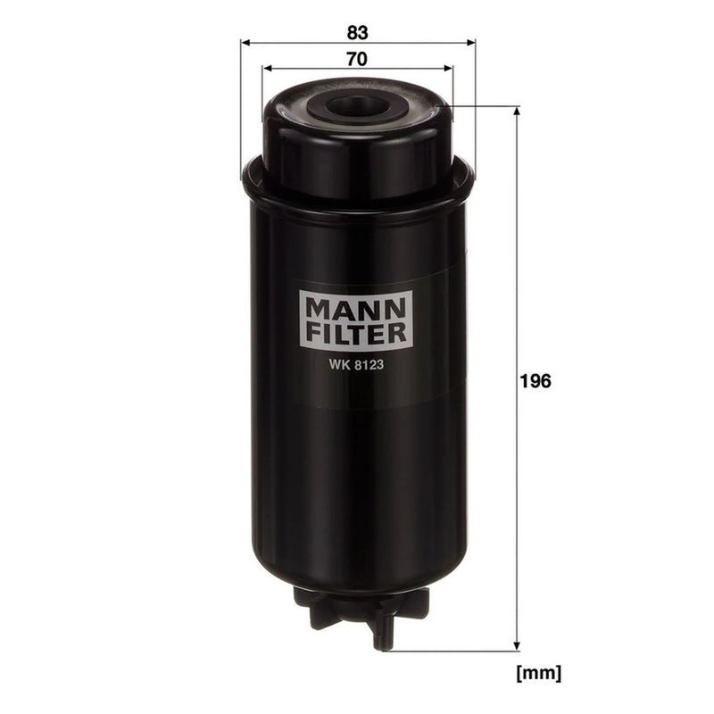 MANN-FILTER Fuel Filter Element WK 8123