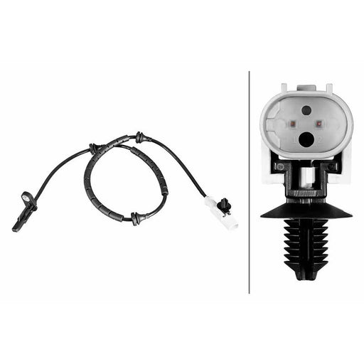 Hella ABS Wheel Speed Sensor Rear 6PU 358 216-401
