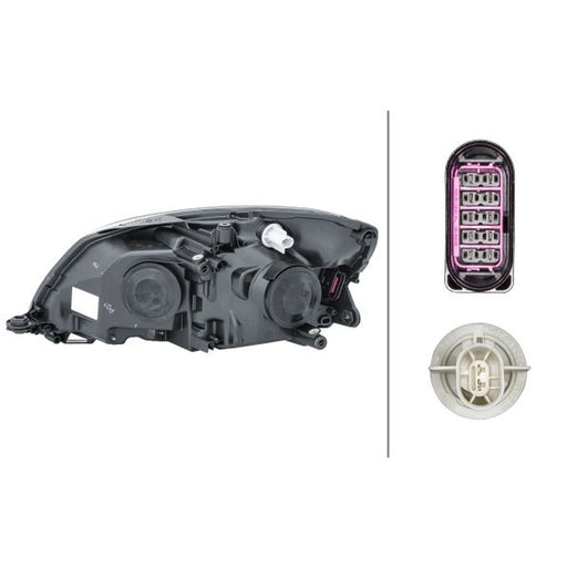 Hella Headlight Headlamp PY21W Right 1ZL 010 417-421