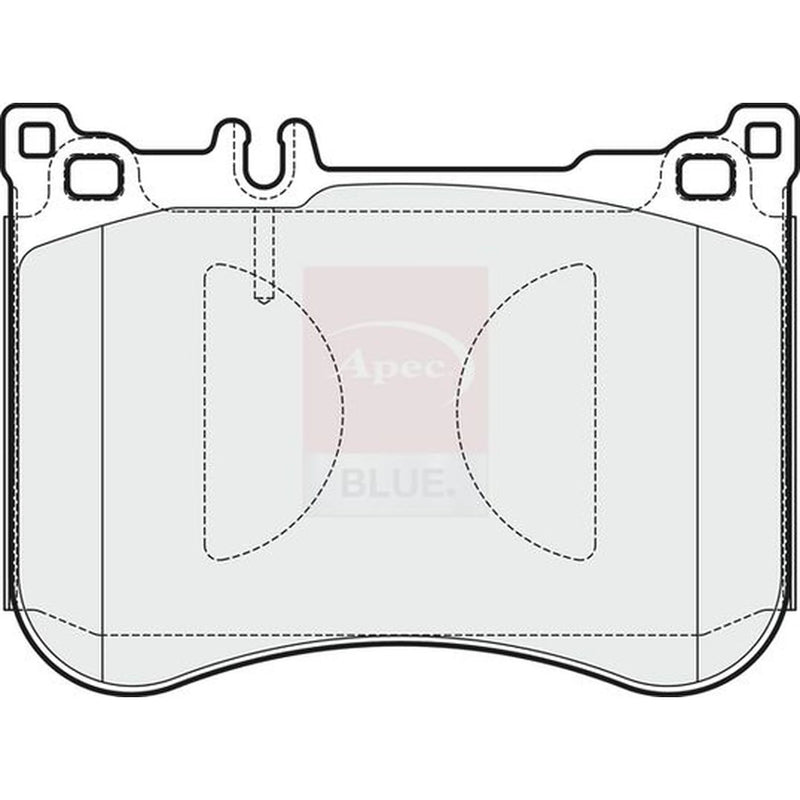 Apec Front Brake Pad Set PD3905