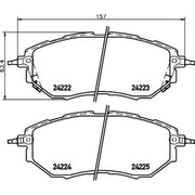 DON Front Brake Pad Set PCP1440