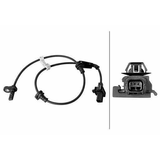 Hella ABS Wheel Speed Sensor Front 6PU 358 218-791