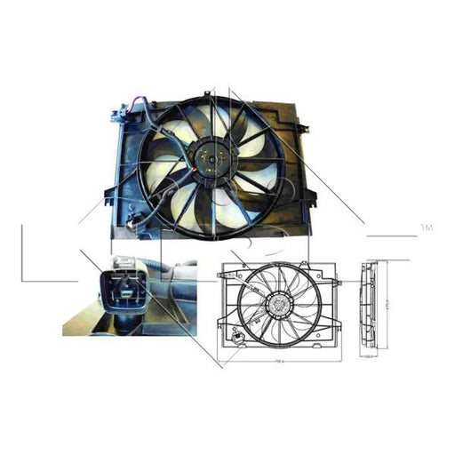 NRF Engine Cooling Fan 47285