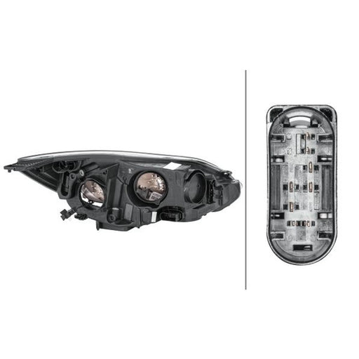 Hella Headlight Headlamp H7/H1 Left 1EA 354 994-011