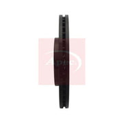 Apec 2 x Vented Front Brake Discs DSK3433-x2