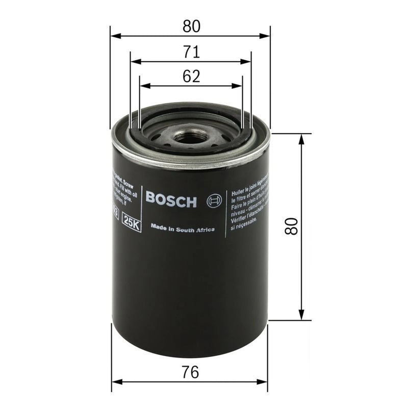Bosch Engine Oil Filter F 026 407 005
