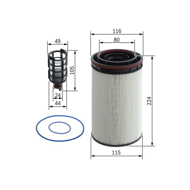 Bosch Fuel Filter Service Kit F 026 402 308