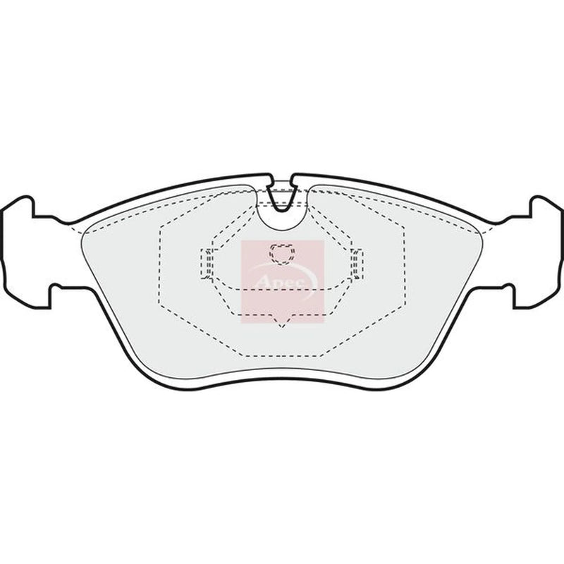 Apec Front Brake Pad Set PAD813