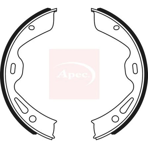 Apec Parking Brake Shoe Set SHU790