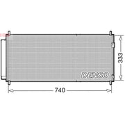 Denso Air Conditioning Condenser DCN40030