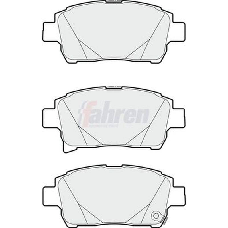 Fahren Front Brake Pad Set FBP3582