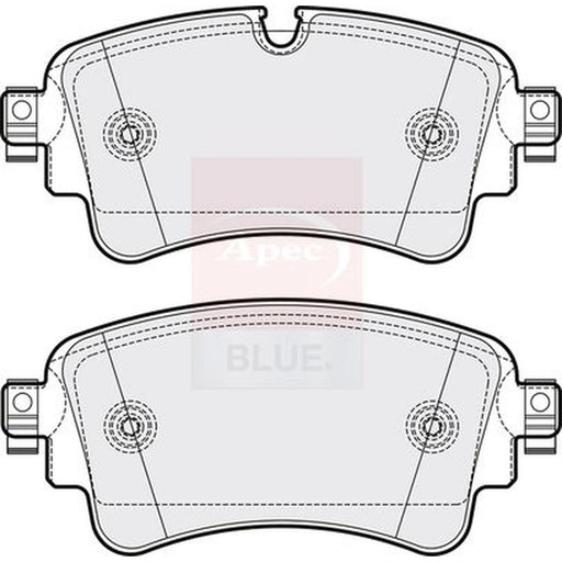 Apec Rear Brake Pad Set PD3776