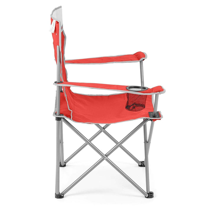 Vw Folding Camping Chair Red OL0197 - Board Masters - Van Life Living