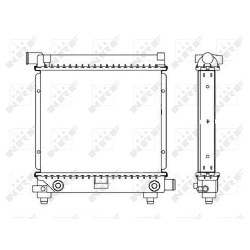 NRF Engine Radiator 517662