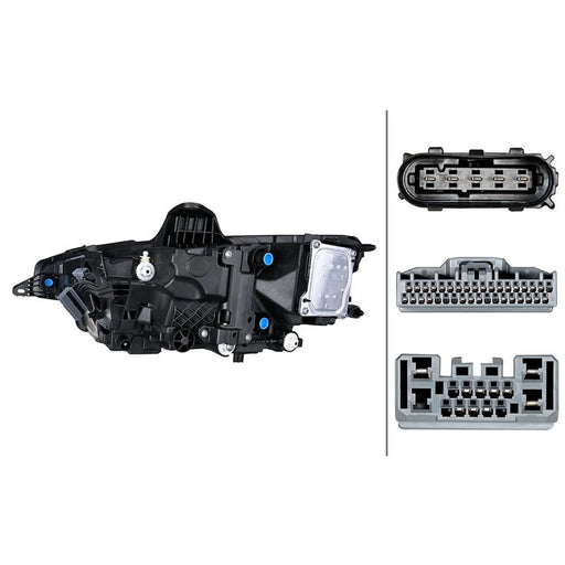 Hella Headlight Headlamp LED Right 1LX 013 507-941