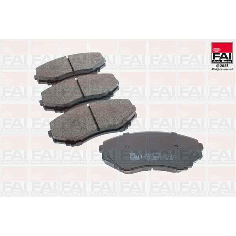 FAI Front Brake Pad Set BP596