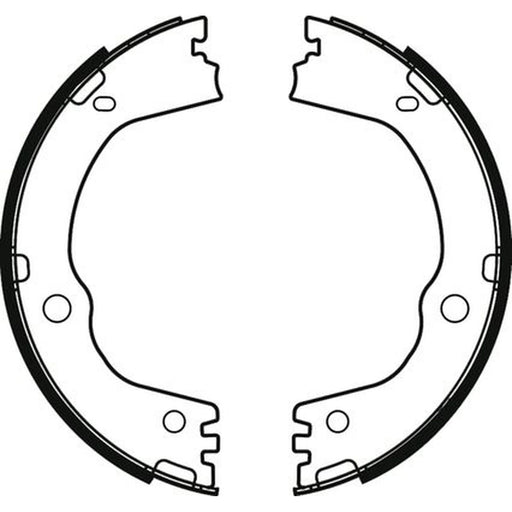 Abtex Brake Shoe Set Axle Kit ABS4157