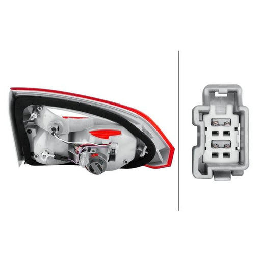 Hella Tail Light / Lamp W16W Right 2TP 354 995-141