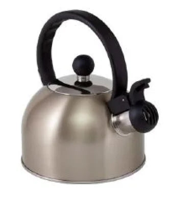 1Ltr Soft Gold Ss Whist Kettle - UK Camping And Leisure - Van Life Living