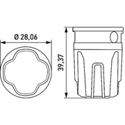 Hella Strobe-Type Beacon High 2XD 014 564-601