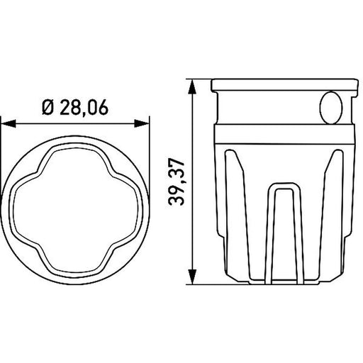 Hella Strobe-Type Beacon High 2XD 014 564-211