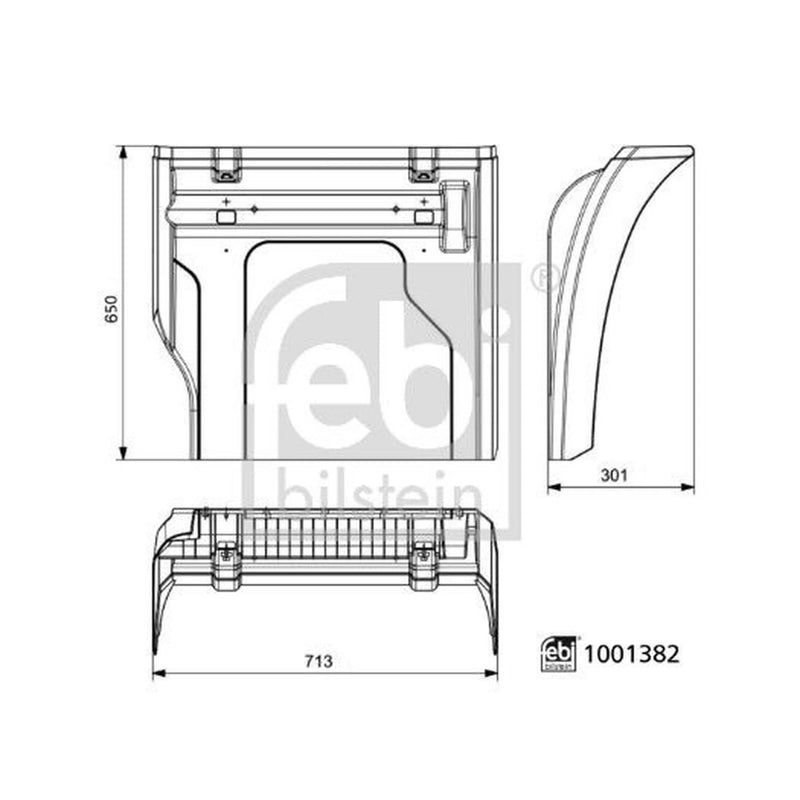 Febi Wing Wide High 1001382