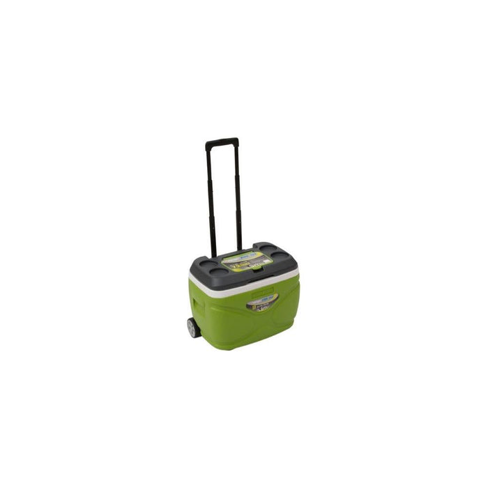 Vango Pinnacle Wheelie 30L 72H Cool Box Green Picnic Camping Food Drink Cooler - Vango - Van Life Living