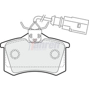 Fahren Rear Brake Pad Set FBP3006