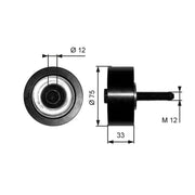 Gates V-Ribbed Belt Deflection/Guide Pulley T36291