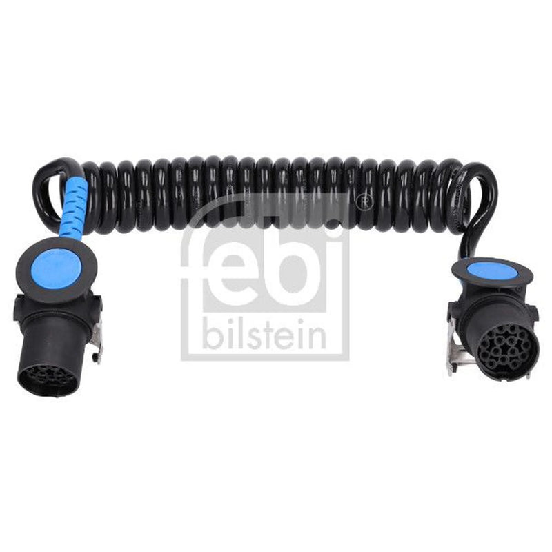 Febi Coiled Cable 15 Connectors 24V PU (Polyurethane) 101168