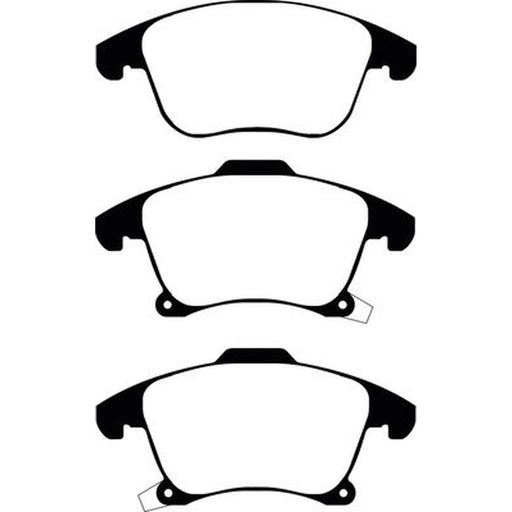 Abtex Front Brake Pad Set PLU2277