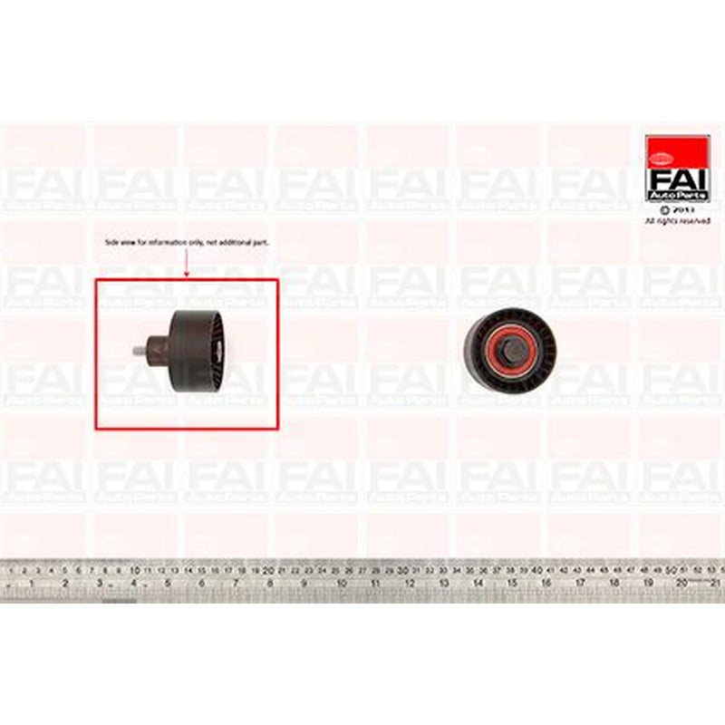 FAI Timing Belt Deflection Pulley/Guide Pulley OD ID Wide T9350