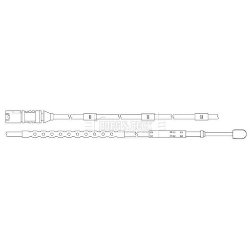 Borg & Beck Brake Pad Wear Sensor Rear BWL3111