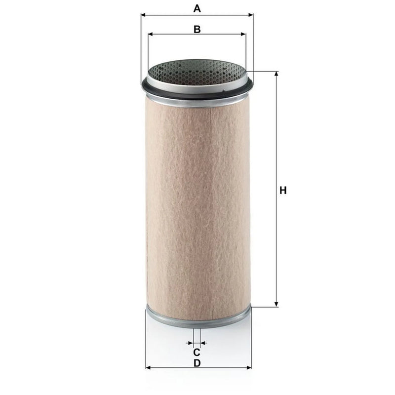 MANN-FILTER Secondary Engine Air Filter CF 1620