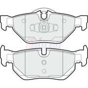 Fahren Front Vented & Rear Vented Brake Discs & Pads fits BMW 3 2004-2013