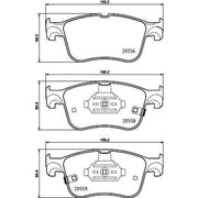 Mintex Front Brake Pad Set MDB4170