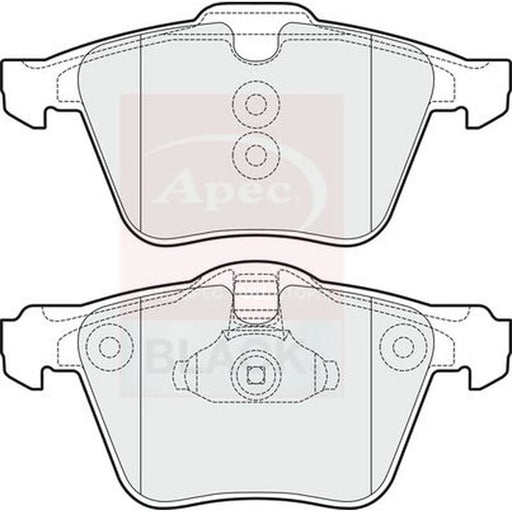 Apec Front Brake Pad Set PAD1494B