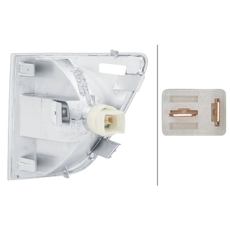 Hella Direction Indicator Light Right Front 2BA 007 016-041