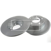 Borg & Beck 2 x Solid Rear Brake Discs BBD4296-x2