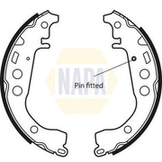 NAPA Brake Shoe Set Axle Kit NBS1039