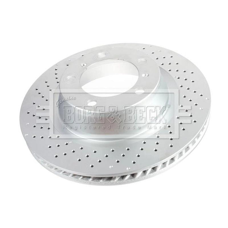 Borg & Beck 2 x Rear / Brake Discs BBD6363S