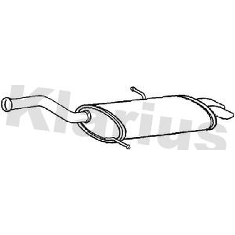 Klarius Box With Tail Pipe Rear CN646Q