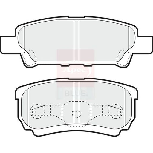 Apec Rear Brake Pad Set PD3599