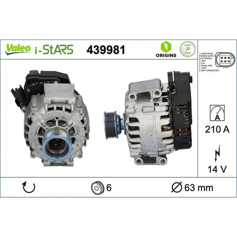 Valeo Istars Origins VW Group 439981