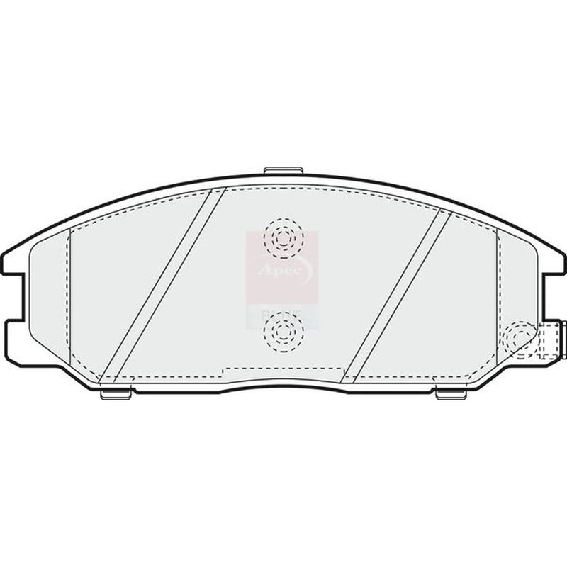 Apec Front Brake Pad Set PD3534