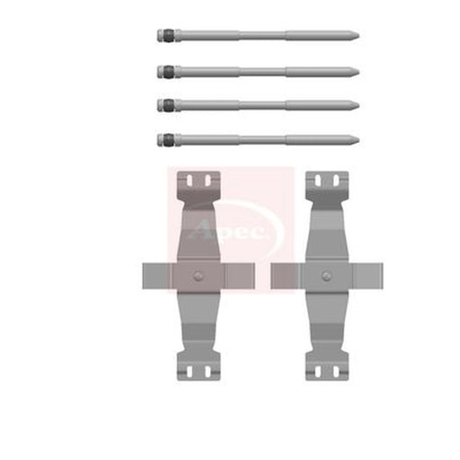 Apec Brake Pad Accessory Fitting Kit Front KIT1518