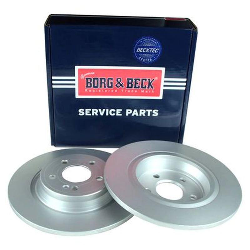 Borg & Beck 2 x Rear Brake Discs BBD5662-x2