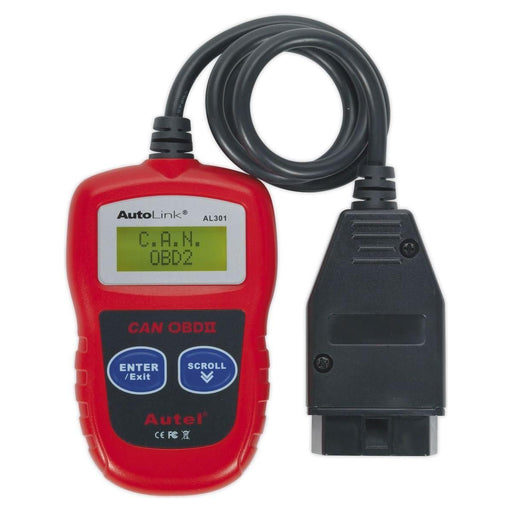 Sealey Autel EOBD Code Reader AL301 Sealey  - Town Parts