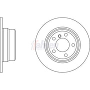 Fahren Rear Brake Solid Discs & Pads fits BMW X5 2000-2006 3.0 4.4